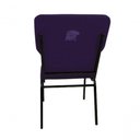 Ver imagem 5 de Cadeira Empilhável para Igrejas Evangélicas Linha Church Roxo