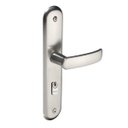 Ver imagem 1 de Fechadura Madrid Cromo Acetinado Externa 