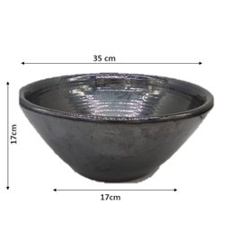 Cuba Ceramica Esmaltada Rodio Negro - 2