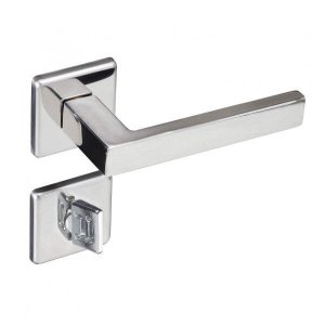 Fechadura Barra Inox Polido Banheiro
