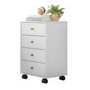 Ver imagem 1 de Mesa De Cabeceira 04 Gavetas Presence 9070 Branco Demobile B