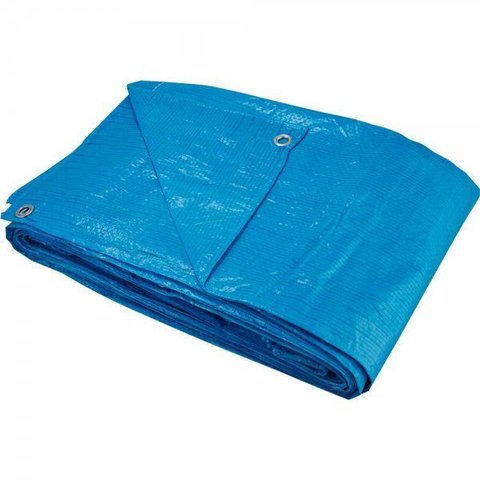 Lona de Polietileno Azul 3 M X 3 M 100 Micra Vonder Leve