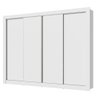 Guarda-roupa Casal Madesa Montana 4 Portas de Correr - Branco - 3