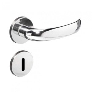 Fechadura 406 com Roseta Cromado Interna