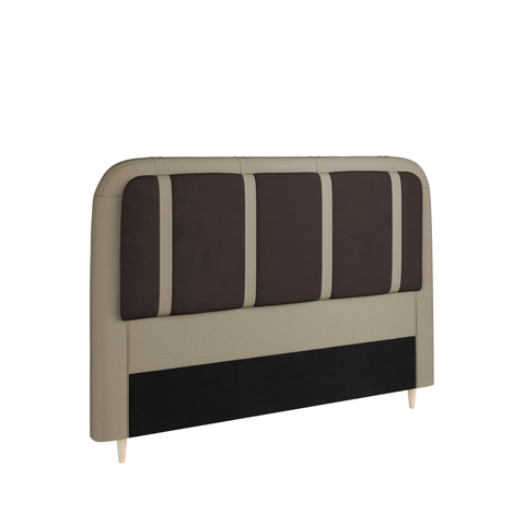 Cabeceira para Cama Box Queen Size Dobuê Leon