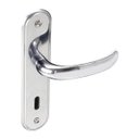 Ver imagem 1 de Fechadura 406 Cromado Interna 40mm Pado