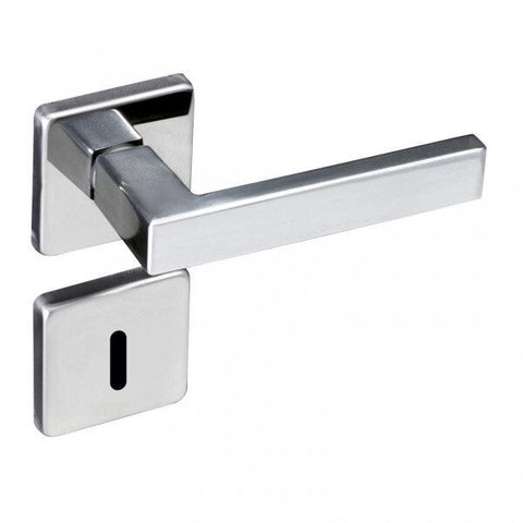 Fechadura Interna com Roseta Quadrada Zm 409i Concept Pado