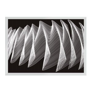 Geometria da Luz 4:Branca/42 x 29.7 cm