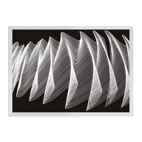 Geometria da Luz 4:Branca/42 x 29.7 cm