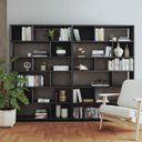 Ver imagem 1 de Conjunto Estante para Livros com Nichos 2 Peças BRV Móveis
