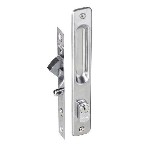 Fechadura 450 Porta de Correr Concha Cromado Pado