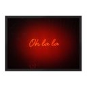 Ver imagem 1 de Oh La La:Preta/59.4 x 42 cm