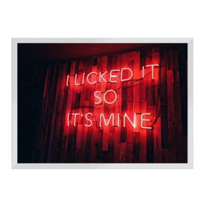 It's Mine:Branca/42 x 29.7 cm