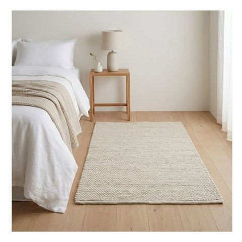Tapete Tear 100x150 Trança Chenile Cru Rf