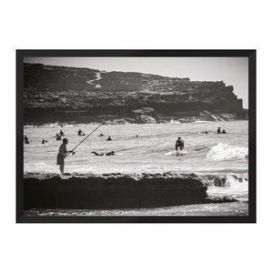 Surfish Ericeira Portugal:Preta/42 x 29.7 cm