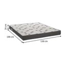 Ver imagem 3 de Colchão Casal Ortobom Light D33 138x188x20