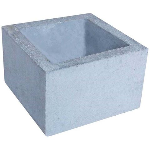 Duto de Concreto com 30x30x25cm Liso - 1000045 - Atacadao Lazer
