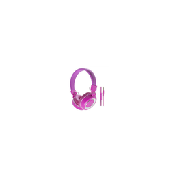 FONE DE OUVIDO C/MICROFONE DOBRAVEL P2 KP-422 - ROSA - 2
