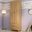 Ver imagem 1 de Guarda-roupa Infantil 62cm 2 Portas e 2 Gavetas Dengo Multimóveis Mp4436 Madeirado Madeirado