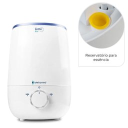 Umidificador de Ar Ultrassônico Umi Star 3,4 L Dellamed - 4