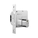 Ver imagem 3 de Fechadura Porta Correr 1006 Roseta Quadrada Cromada - Stam