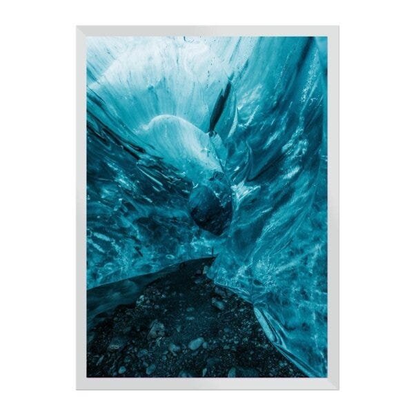 Blue Depth:Branca/59.4 x 42 cm