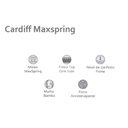 Ver imagem 2 de Colchão Queen Herval para Hotelaria Maxspring Cardiff Pillow Top (158x198x30) -