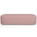 Ver imagem 5 de Kit 02 Puffs Decorativo Orgânico para Living Quarto 195cm Doha W01 Linho Rosa - Lyam Decor