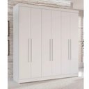 Ver imagem 2 de Guarda Roupa Casal Recife 6 Portas Salleto