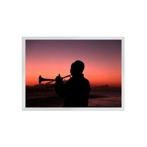 Sunset Main Beach Parking:Branca/59.4 x 42 cm