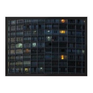 Vizinhos Olhar Três:Preta/42 x 29.7 cm