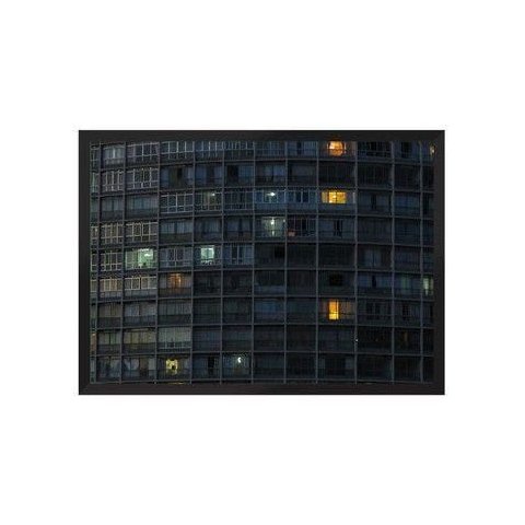 Vizinhos Olhar Três:Preta/42 x 29.7 cm