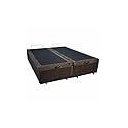 Ver imagem 5 de Base Cama Box com Baú Solteiro, Queen, Casal, King Suede Marrom - Marrom - Queen