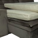 Ver imagem 4 de Pillow Top para Sofá Reclinável 10cm 1200g-m² 180x90cm Areia