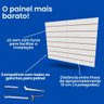 Painel canaletado mdf 60x90 kit Painel canaletado painel canaleto expositor painel canelado - 3