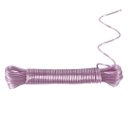 Ver imagem 2 de Corda para Varal Revestida 15m Cores Brilhante Mor Premium:rosa