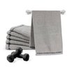 Kit 6 Toalhas Fitness Academia 100% Algodão 330g/m2 - 1