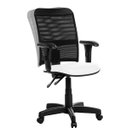 Ver imagem 1 de Cadeira de Escritório Ergonômica Tela com Braços Rce - Branco