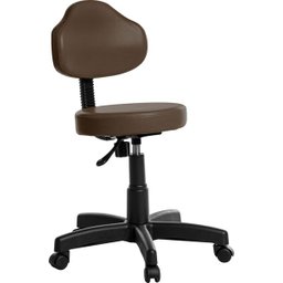 Cadeira Mocho Estética Odontologia Plus Marrom Rv - 1