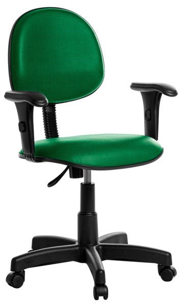 Cadeira de Escritório Executiva com Braços Verde Rj