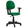 Cadeira de Escritório Executiva com Braços Verde Rj - 1