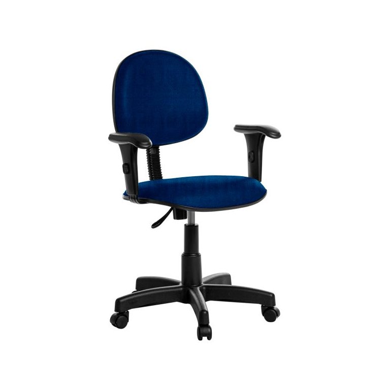 Cadeira de Escritório Executiva com Braços Azul Rcp Cadeira de Escritório Executiva com Braços Azul Rcp