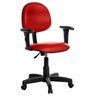 Cadeira de Escritório Executiva com Braços Vermelho Rv - 1