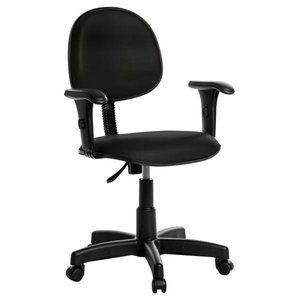 Cadeira de Escritório Executiva com Braços Preto Rv