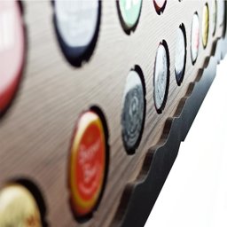 Quadro Porta Tampinhas De Cervejas Quadro Para Sala - Cervejas e Historias Nogal - 8