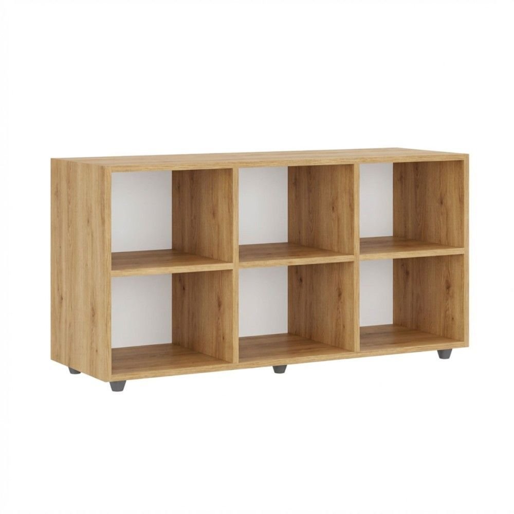 Nicho Organizador 6 Nichos Amadeirado - Movelbras | MadeiraMadeira