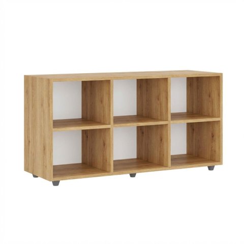 Nicho Organizador 6 Nichos Amadeirado - Movelbras