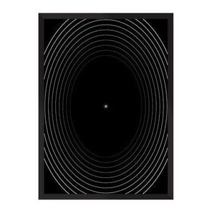 Ondas:Preta/42 x 29.7 cm