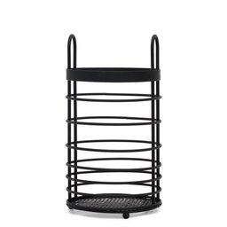 Industrial Black - Porta Talheres e Escorredor em Aço - 3