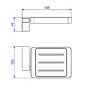 Ver imagem 2 de Saboneteira Liv - Deca Deca Metais